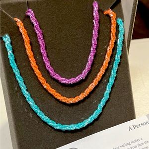 Nolan Miller’s Set of 3 Couture Color Bead Necklaces